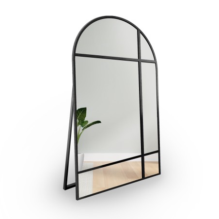 Halfovale staande spiegel in MDF lijst - LOFTI II STAAND