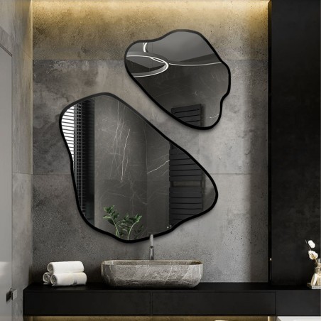 Set onregelmatig gevormde spiegels in een frame - MORION IN A FRAME