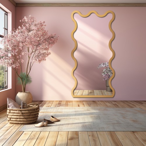 Lustro nieregularne w ramie mdf - TWIST – Blobs Mirrors