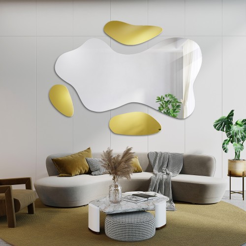 Zestaw dekoracyjnych luster - LOOP