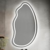 Spiegel in organische vorm met verlichting -TOPAZ LED II