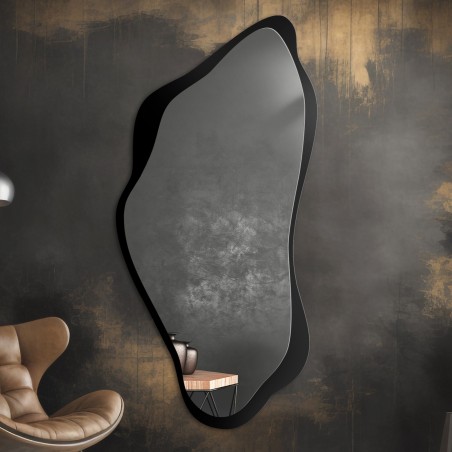 Miroir de forme irrégulière dans un cadre en mdf - PIENA IN A FRAME