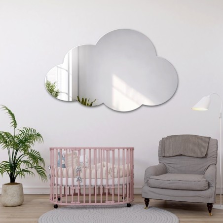 Spiegel voor kinderkamer cloud - CLOUD