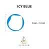 Miroir bleu irrégulier - ICY BLUE