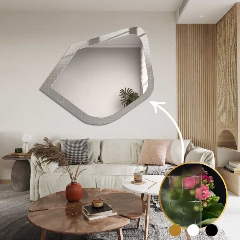 Miroir décoratif sur verre ornemental Master Flex - LUXORA PRISTAL Miroir décoratif sur verre ornemental Master Flex - LUXORA PRISTAL