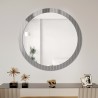 Decoratieve ronde spiegel op ornamentglas Visiosun Classic – LUXORA GLIMMER