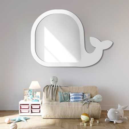 Decoratieve wandspiegel voor een kind in een mdf lijst - WALVIS