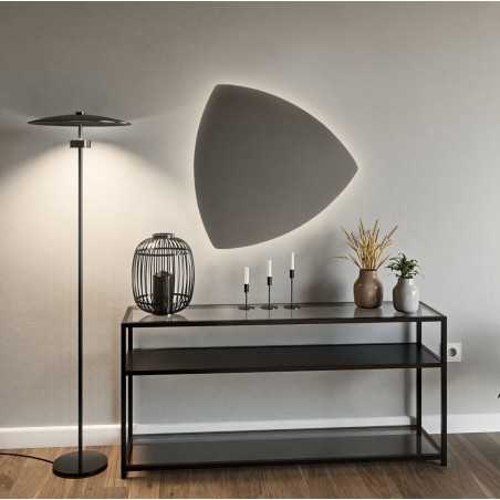 Driehoekige badkamerspiegel met verlichting - KARO LED