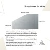 Zolderspiegel met LED verlichting - OP MAAT - IZERA LED