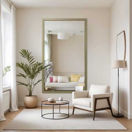 Spiegel met houten lijst – 6901 – lijstkleur naar keuze