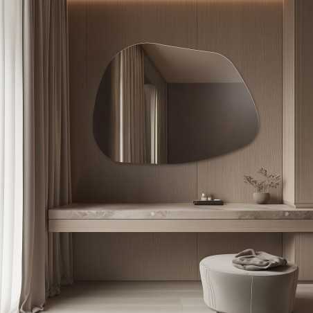 Miroir décoratif de forme organique - BAZALT