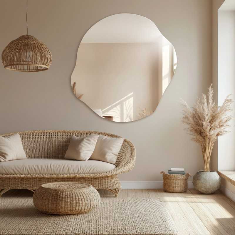 Miroir décoratif de forme organique - CYRKON