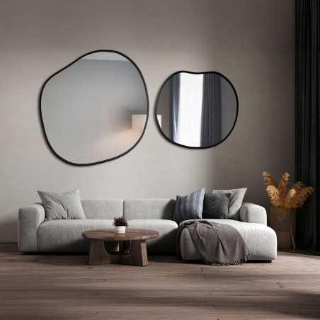 Jeu de miroirs organiques dans un cadre - SODALIT IN A FRAME