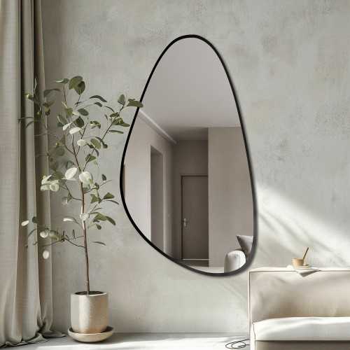 Onregelmatig gevormde spiegel in een frame - SYDERYT IN A FRAME