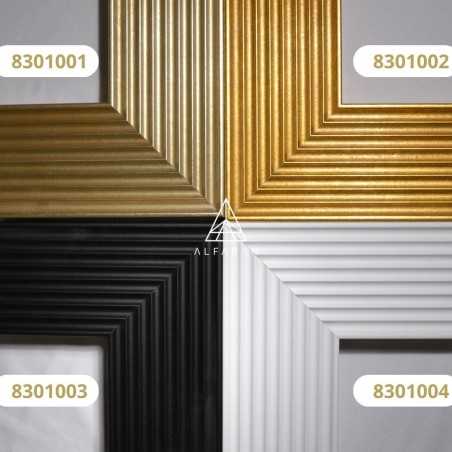 Spiegel met houten lijst – 8301 – lijstkleur naar keuze