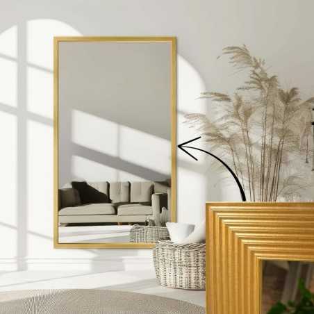 Spiegel met houten lijst – 8301 – lijstkleur naar keuze