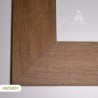 Spiegel met bruine houten lijst – 4505001