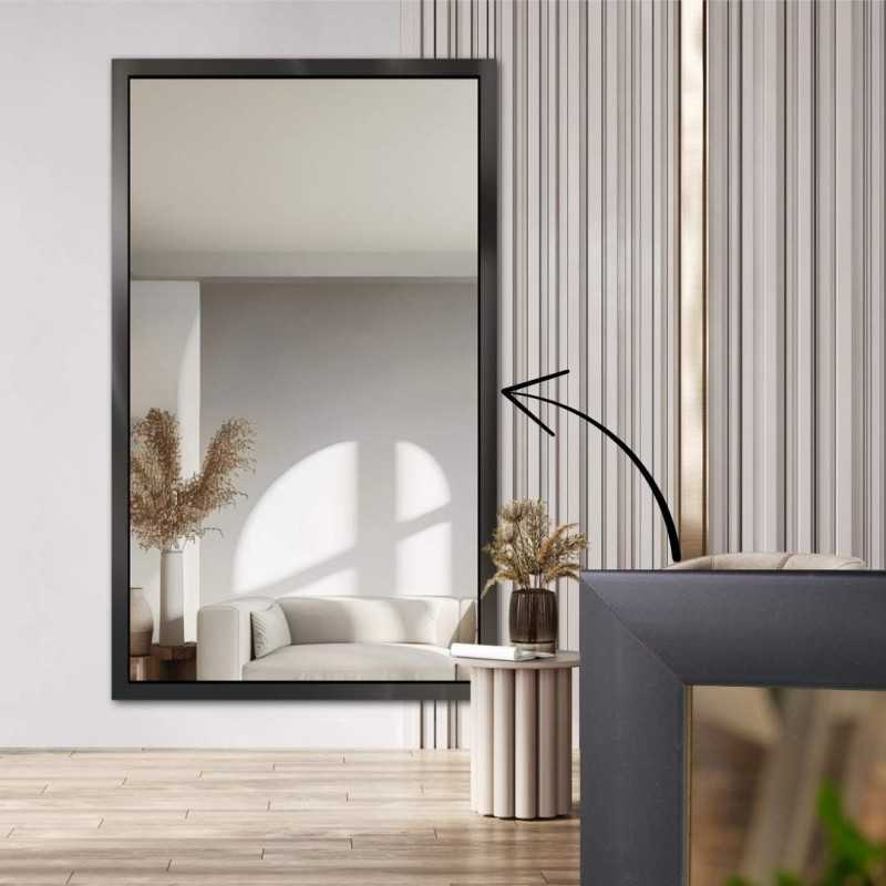 Spiegel met houten lijst – 6901 – lijstkleur naar keuze