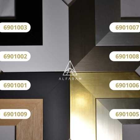 Spiegel met houten lijst – 6901 – lijstkleur naar keuze