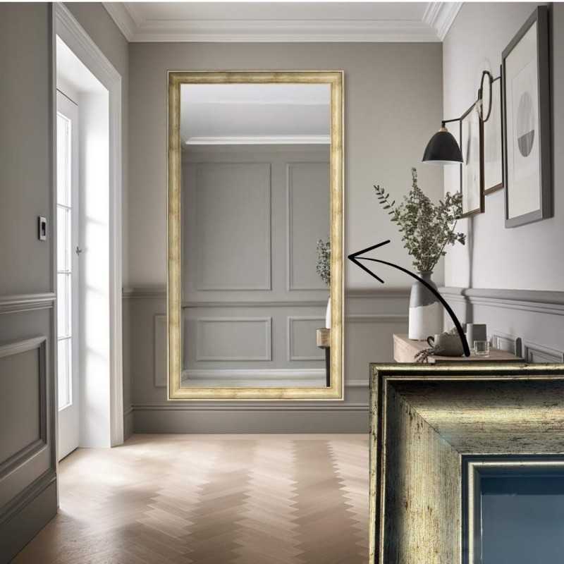 Miroir avec cadre en bois doré – 5401008 Miroir avec cadre en bois doré – 5401008