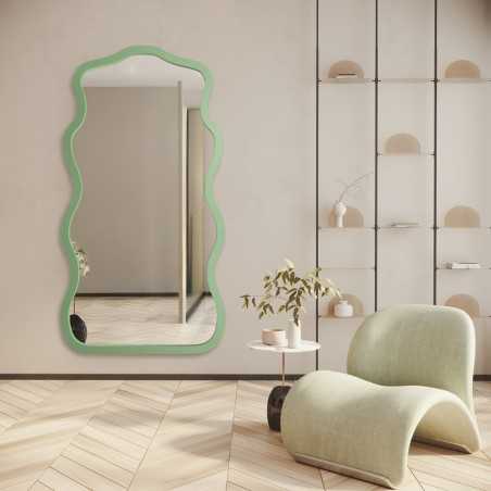 Ingelijste onregelmatige spiegel - BLOBS NEXUS