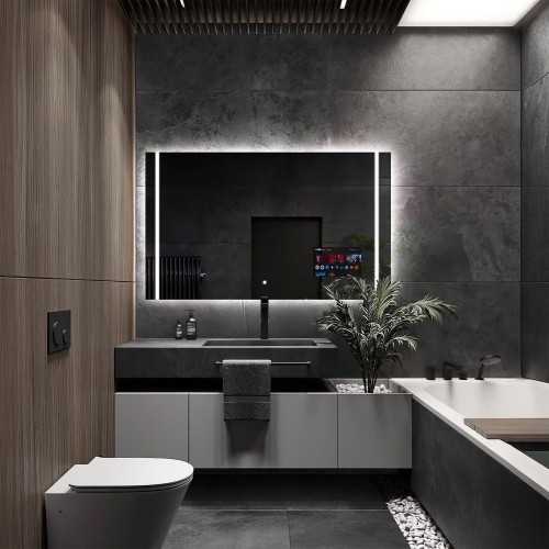 Miroir intelligent pour salle de bain avec éclairage - FLAWIA SMART LED
