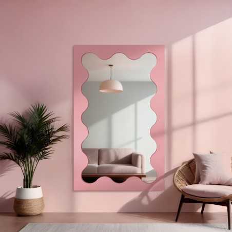 Onregelmatige spiegel in mdf lijst - BLOBS PRISM