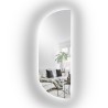 Miroir de forme irrégulière avec éclairage - NOE LED