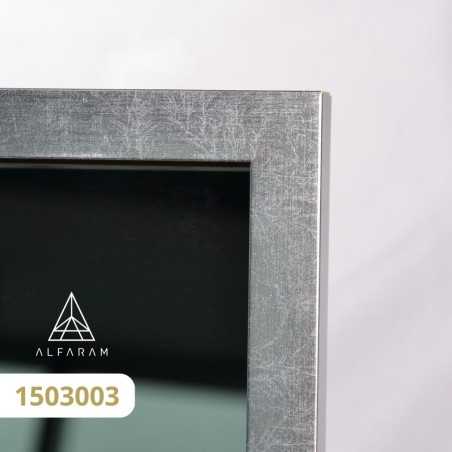 Miroir dans un cadre noir avec éclairage - 1503 LED II - choix de la couleur du cadre