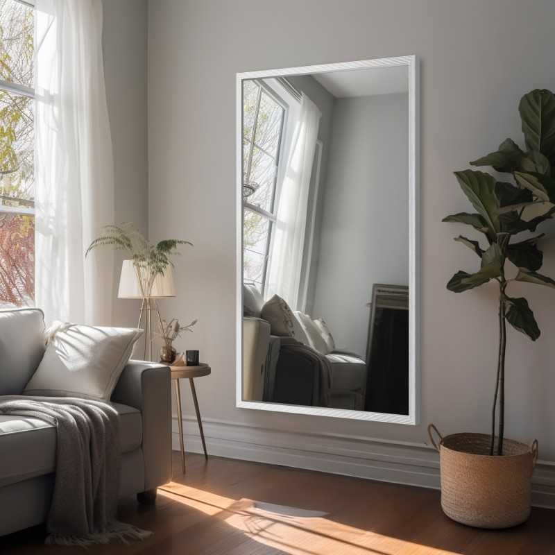 Miroir dans un cadre en bois – 8301 – couleur du cadre au choix