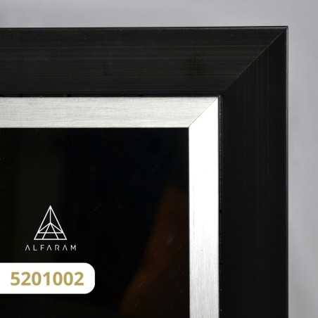 Miroir de penderie sur pied avec cadre en bois - 5201 - couleur du cadre au choix