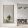 Miroir Glamour avec cadre doré brillant - 8002002