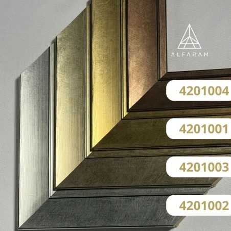 Miroir dans un cadre élégant et moderne - 4201 - couleur du cadre au choix