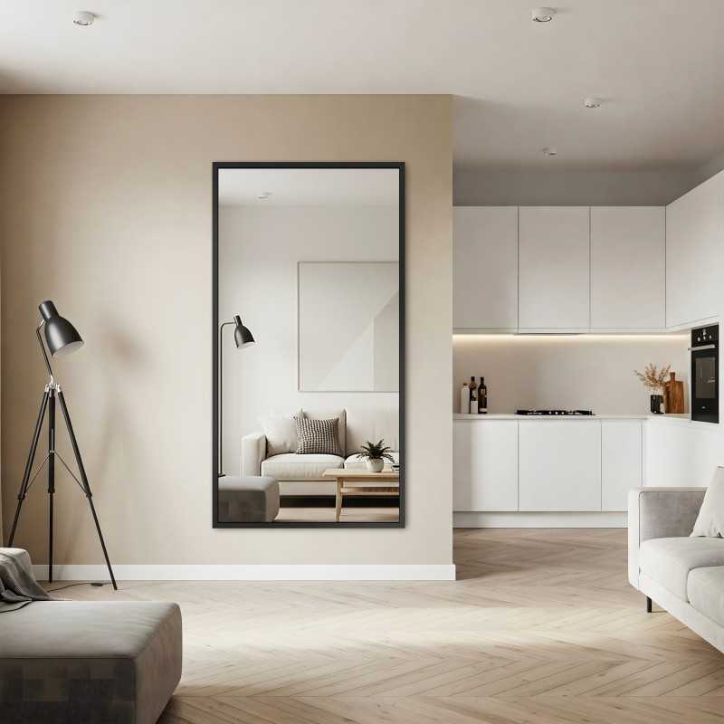 Spiegel in een eenvoudige elegante lijst - 1502 - lijstkleur naar keuze