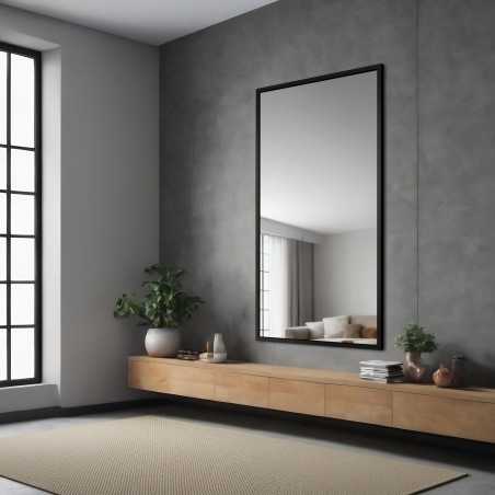 Miroir dans un cadre simple et élégant - 1502 - couleur du cadre au choix