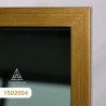 Miroir dans un cadre simple et élégant - 1502 - couleur du cadre au choix