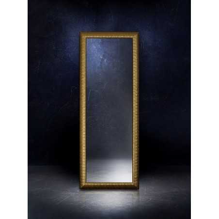 Miroir moderne dans un cadre en bois riche - 7005 - couleur du cadre au choix