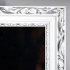 Spiegel in witte decoratieve houten lijst - 5004001