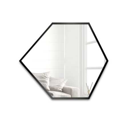 Miroir de forme géométrique dans un cadre - GEOME IN A FRAME
