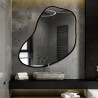 Miroir avec forme organique dans un cadre - KWARC UN CADRE