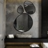 Set de trois miroirs organiques encadrés - OPALIT IN FRAME