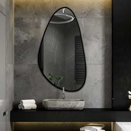 Miroir de forme irrégulière dans un cadre - SYDERYT DANS UN CADRE