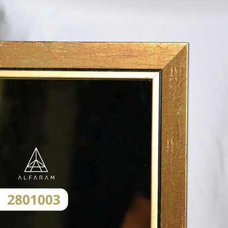Miroir dans un délicat cadre décoratif en bois - 2801 - couleur du cadre au choix