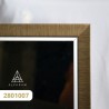 Spiegel in fijne decoratieve houten lijst - 2801 - kleur van de lijst naar keuze