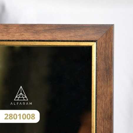 Miroir dans un délicat cadre décoratif en bois - 2801 - couleur du cadre au choix