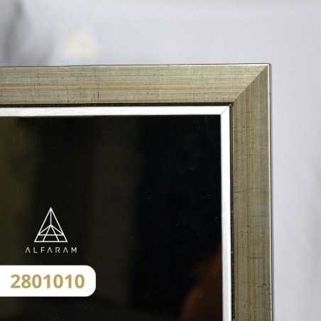 Miroir dans un délicat cadre décoratif en bois - 2801 - couleur du cadre au choix