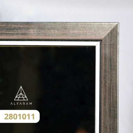Miroir dans un délicat cadre décoratif en bois - 2801 - couleur du cadre au choix