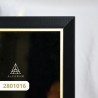 Miroir dans un délicat cadre décoratif en bois - 2801 - couleur du cadre au choix