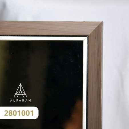 Miroir dans un délicat cadre décoratif en bois - 2801 - couleur du cadre au choix