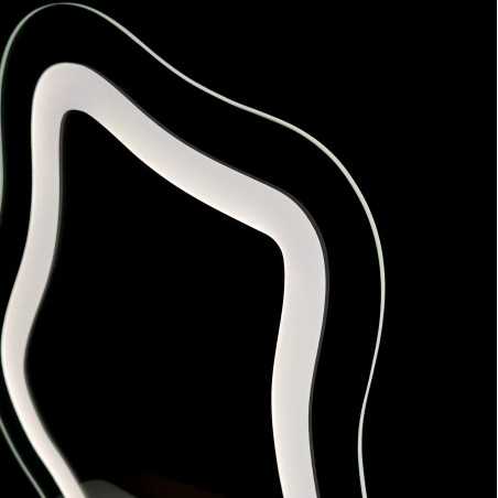 Miroir cosmétique avec éclairage sablé - FLOW LED PETITE